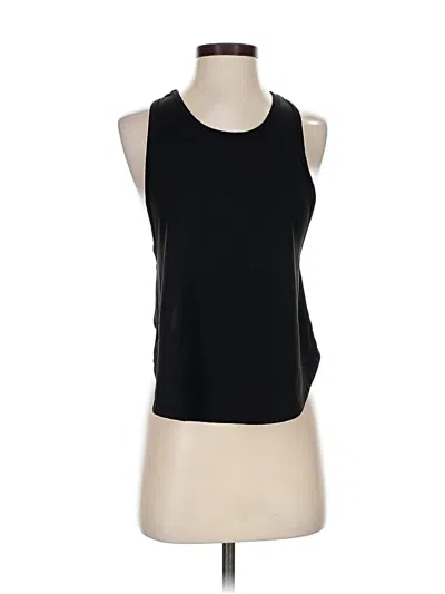 Pre-owned Unbranded Tank Top Black Halter Neckline Tops
