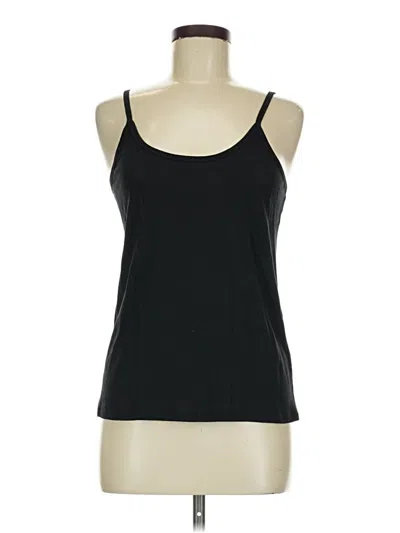 Pre-owned Unbranded Tank Top Black Halter Neckline Tops