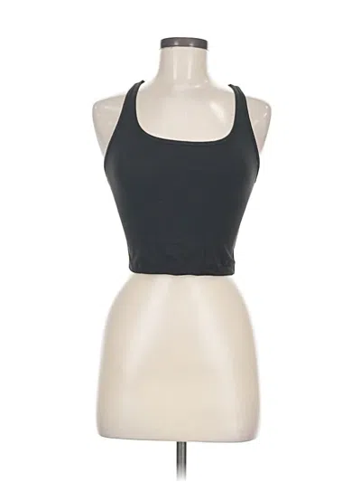 Pre-owned Unbranded Tank Top Black Halter Neckline Tops