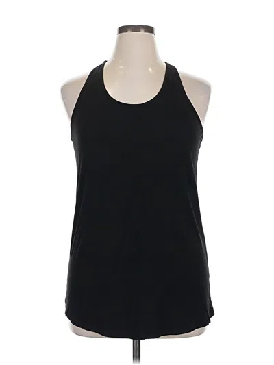Pre-owned Unbranded Tank Top Black Halter Neckline Tops