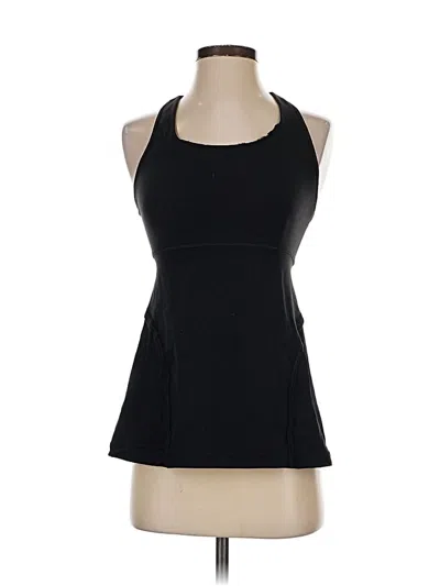 Pre-owned Unbranded Tank Top Black Halter Neckline Tops