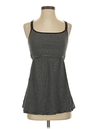 Pre-owned Unbranded Tank Top Black Halter Neckline Tops