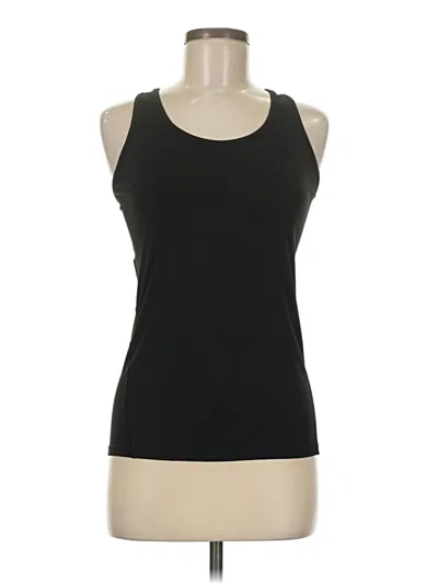 Pre-owned Unbranded Tank Top Black Halter Neckline Tops