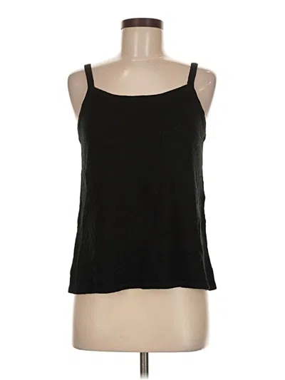 Pre-owned Unbranded Tank Top Black Halter Neckline Tops