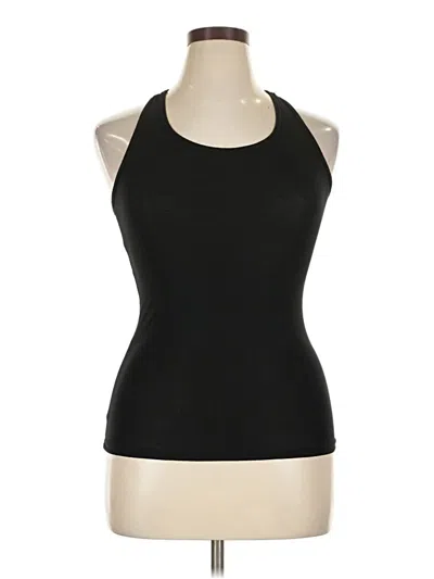Pre-owned Unbranded Tank Top Black Halter Neckline Tops