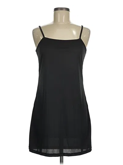 Pre-owned Unbranded Tank Top Black Halter Neckline Tops