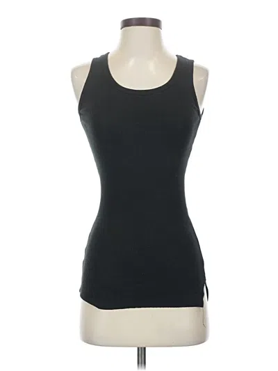 Pre-owned Unbranded Tank Top Black Halter Neckline Tops