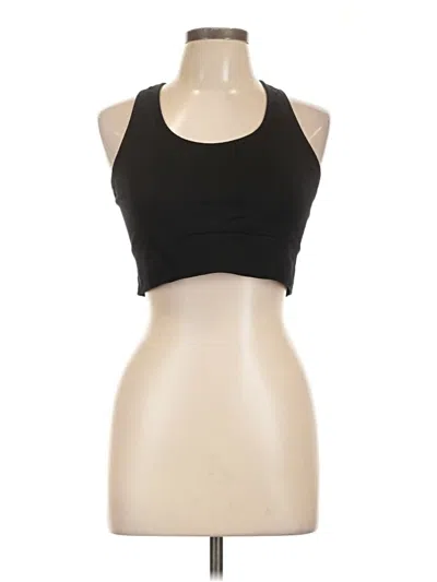 Pre-owned Unbranded Tank Top Black Halter Neckline Tops