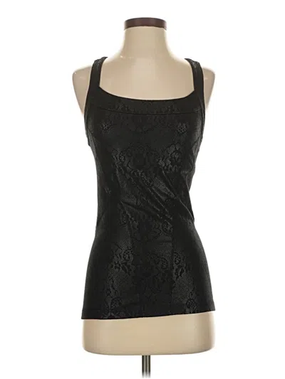 Pre-owned Unbranded Tank Top Black Halter Neckline Tops