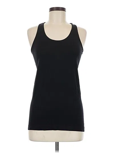 Pre-owned Unbranded Tank Top Black Halter Neckline Tops