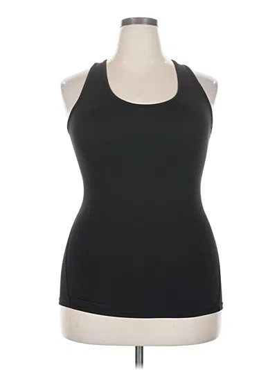 Pre-owned Unbranded Tank Top Black Halter Neckline Tops