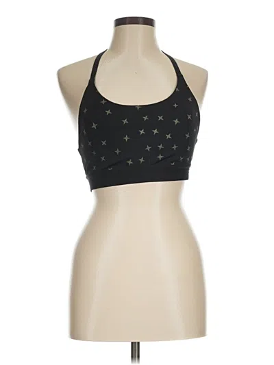 Pre-owned Unbranded Tank Top Black Halter Neckline Tops