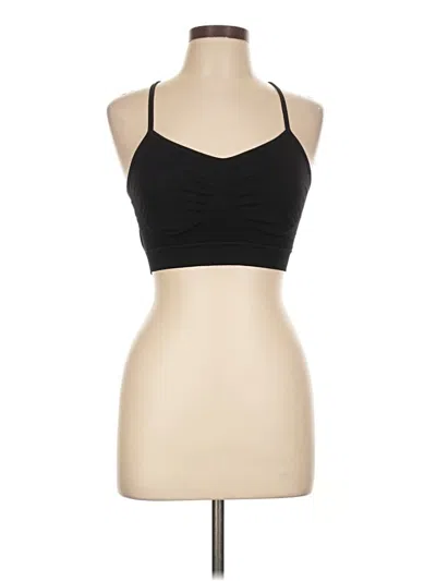 Pre-owned Unbranded Tank Top Black Halter Neckline Tops