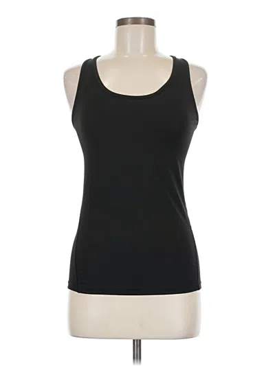 Pre-owned Unbranded Tank Top Black Halter Neckline Tops