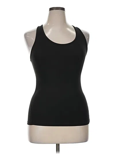 Pre-owned Unbranded Tank Top Black Halter Neckline Tops