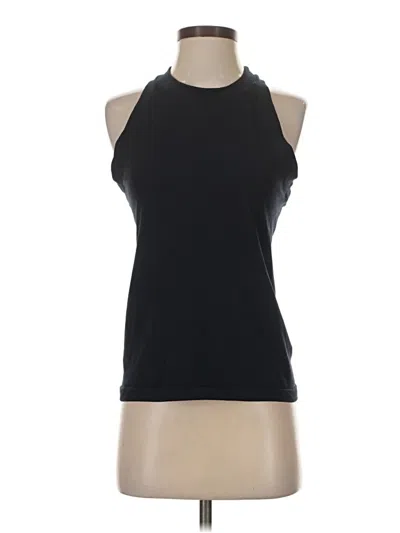 Pre-owned Unbranded Tank Top Black Halter Neckline Tops