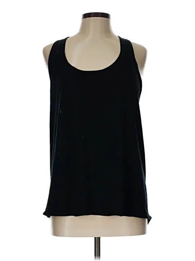Pre-owned Unbranded Tank Top Black Halter Neckline Tops