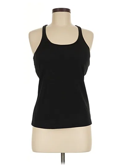 Pre-owned Unbranded Tank Top Black Halter Neckline Tops