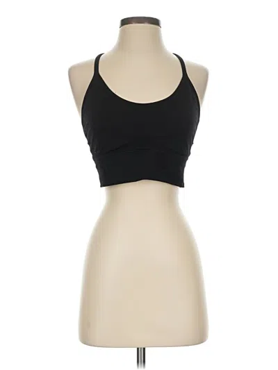 Pre-owned Unbranded Tank Top Black Halter Neckline Tops