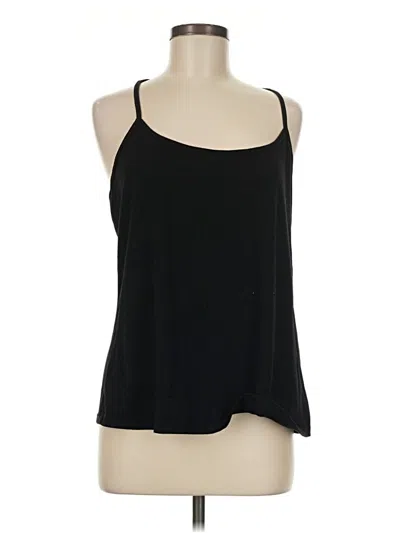 Pre-owned Unbranded Tank Top Black Halter Neckline Tops