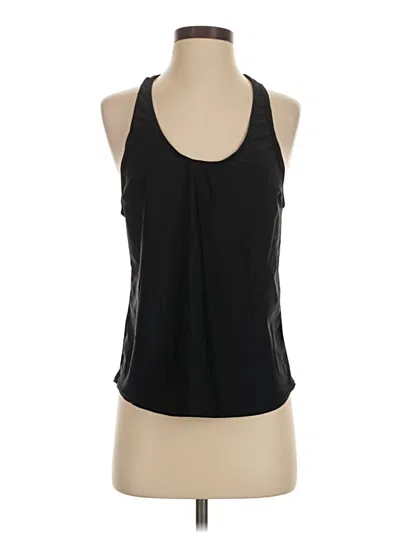 Pre-owned Unbranded Tank Top Black Halter Neckline Tops