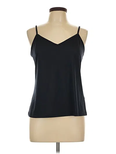 Pre-owned Unbranded Tank Top Black Halter Neckline Tops