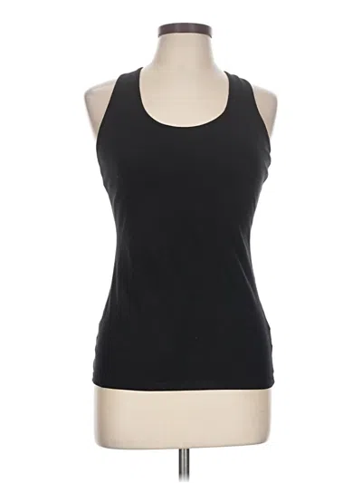 Pre-owned Unbranded Tank Top Black Halter Neckline Tops