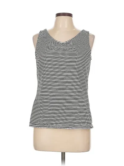 Pre-owned Unbranded Tank Top Black Open Neckline Tops