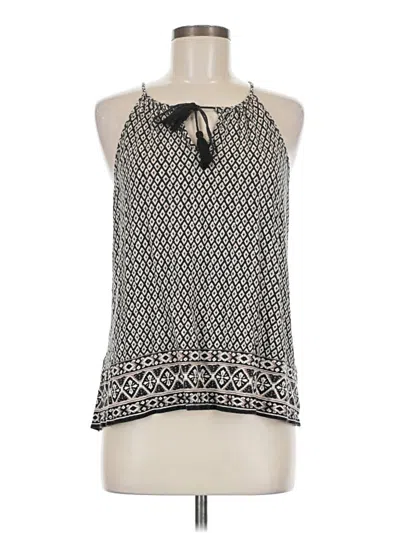 Pre-owned Unbranded Tank Top Black Scoop Neck Tops
