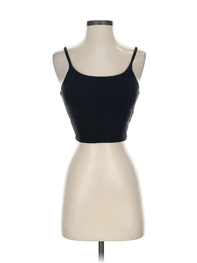 Pre-owned Unbranded Tank Top Black Strapless Neckline Tops