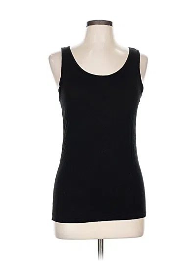 Pre-owned Unbranded Tank Top Black Strapless Neckline Tops