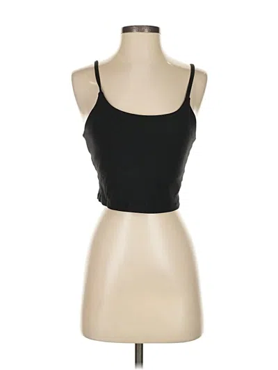 Pre-owned Unbranded Tank Top Black Strapless Neckline Tops