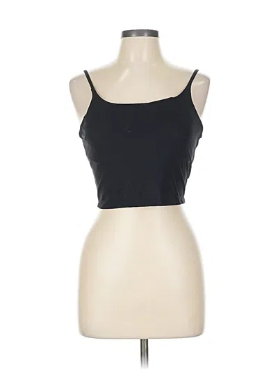 Pre-owned Unbranded Tank Top Black Strapless Neckline Tops
