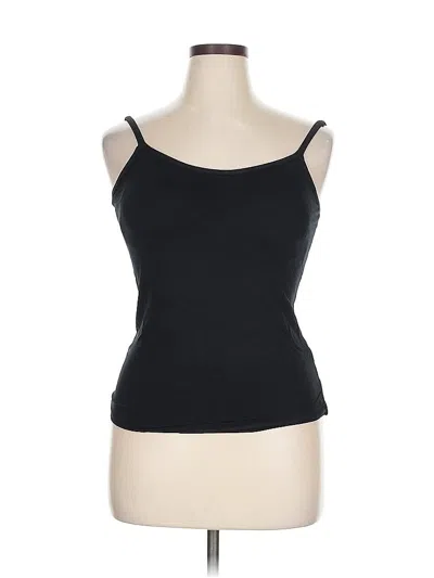 Pre-owned Unbranded Tank Top Black Strapless Neckline Tops