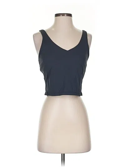 Pre-owned Unbranded Tank Top Black Strapless Neckline Tops