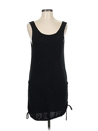 Pre-owned Unbranded Tank Top Black Strapless Neckline Tops