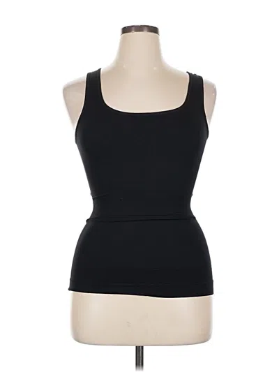 Pre-owned Unbranded Tank Top Black Strapless Neckline Tops