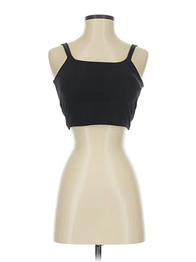 Pre-owned Unbranded Tank Top Black Strapless Neckline Tops