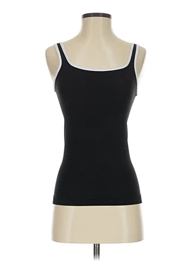 Pre-owned Unbranded Tank Top Black Strapless Neckline Tops
