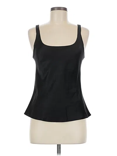 Pre-owned Unbranded Tank Top Black Strapless Neckline Tops