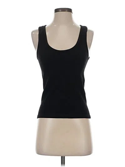 Pre-owned Unbranded Tank Top Black Strapless Neckline Tops