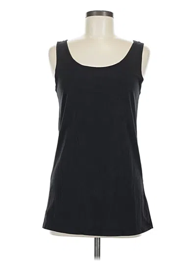 Pre-owned Unbranded Tank Top Black Strapless Neckline Tops