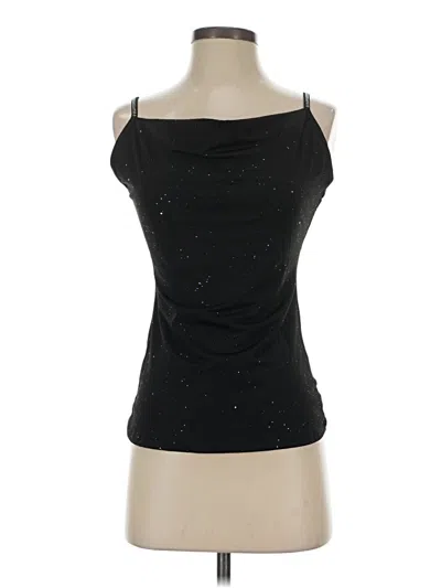Pre-owned Unbranded Tank Top Black Strapless Neckline Tops