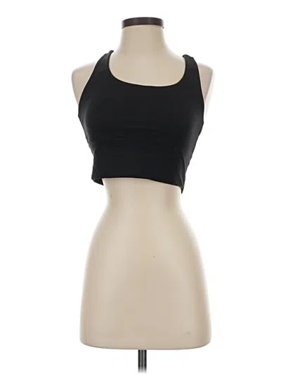 Pre-owned Unbranded Tank Top Black Strapless Neckline Tops