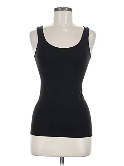 Pre-owned Unbranded Tank Top Black Strapless Neckline Tops