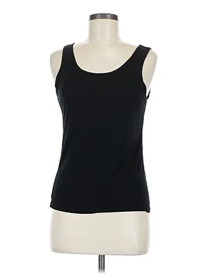 Pre-owned Unbranded Tank Top Black Strapless Neckline Tops