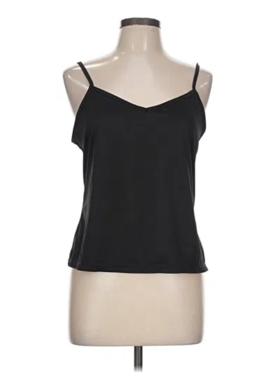 Pre-owned Unbranded Tank Top Black Strapless Neckline Tops