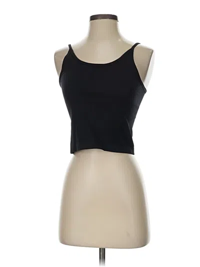 Pre-owned Unbranded Tank Top Black Strapless Neckline Tops