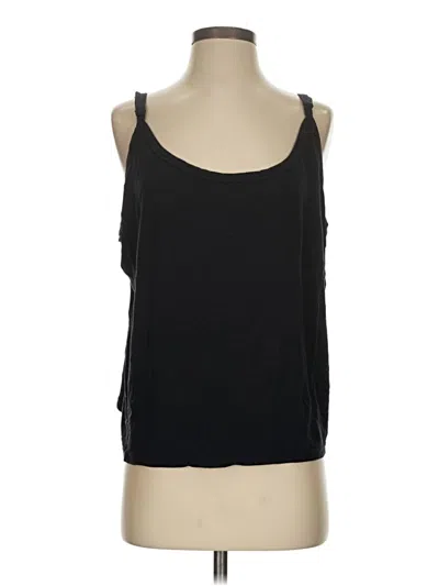 Pre-owned Unbranded Tank Top Black Strapless Neckline Tops