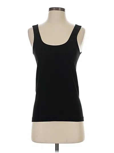 Pre-owned Unbranded Tank Top Black Strapless Neckline Tops